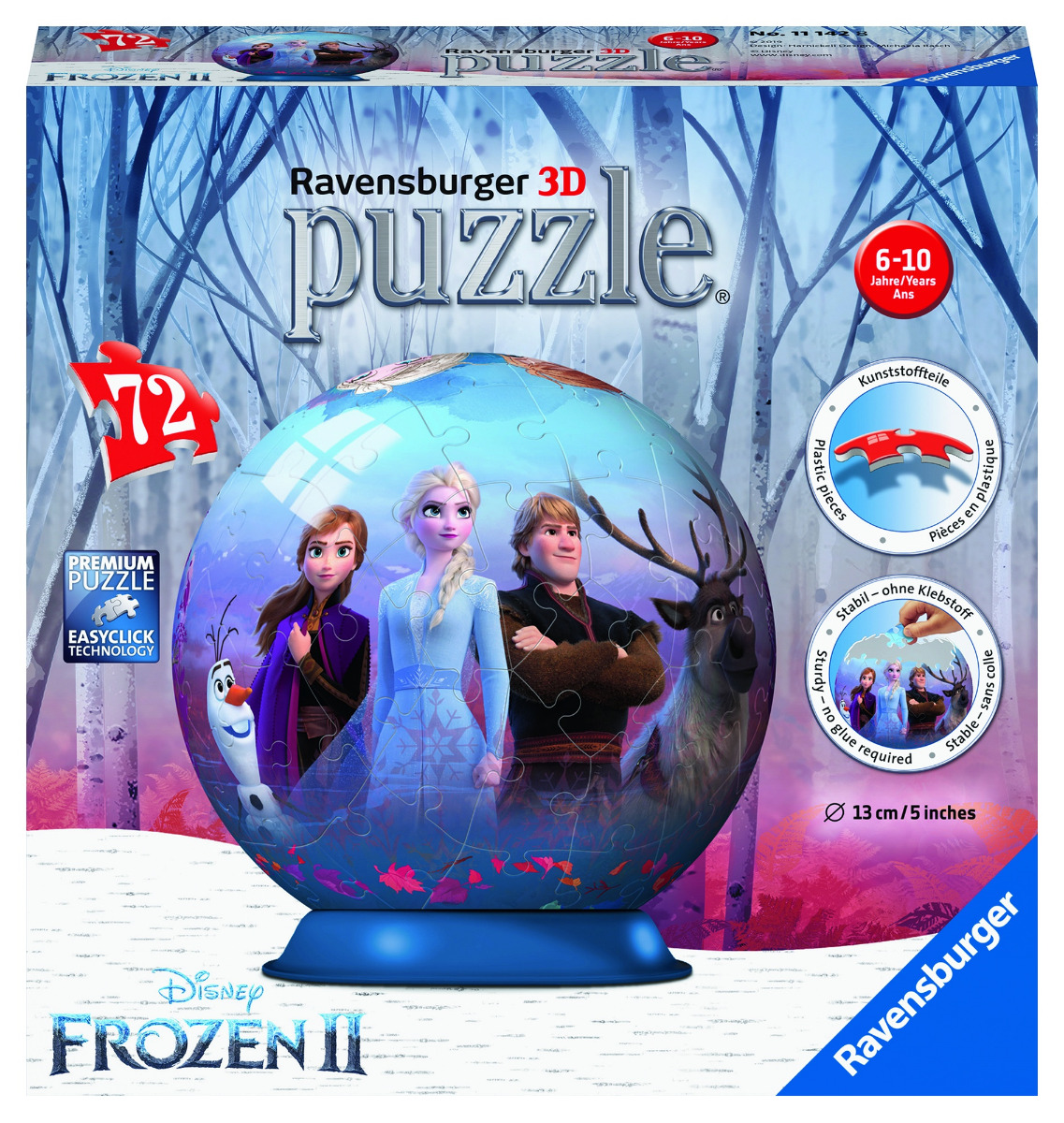 PUZZLE 3D FROZEN II, 72 PIESE image 2