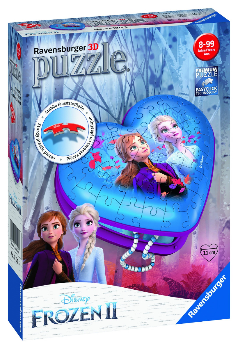 PUZZLE 3D INIMA FROZEN II, 54 PCS image 1