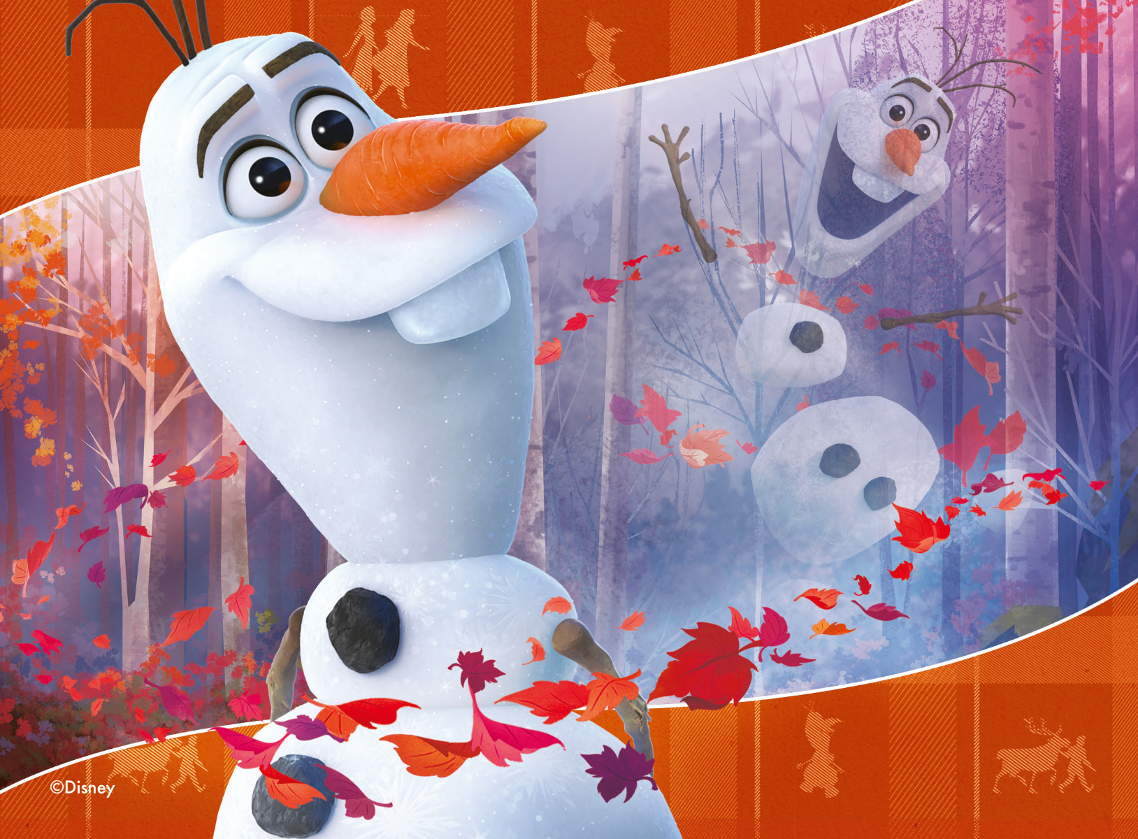 PUZZLE FROZEN II, 12/16/20/24 PIESE