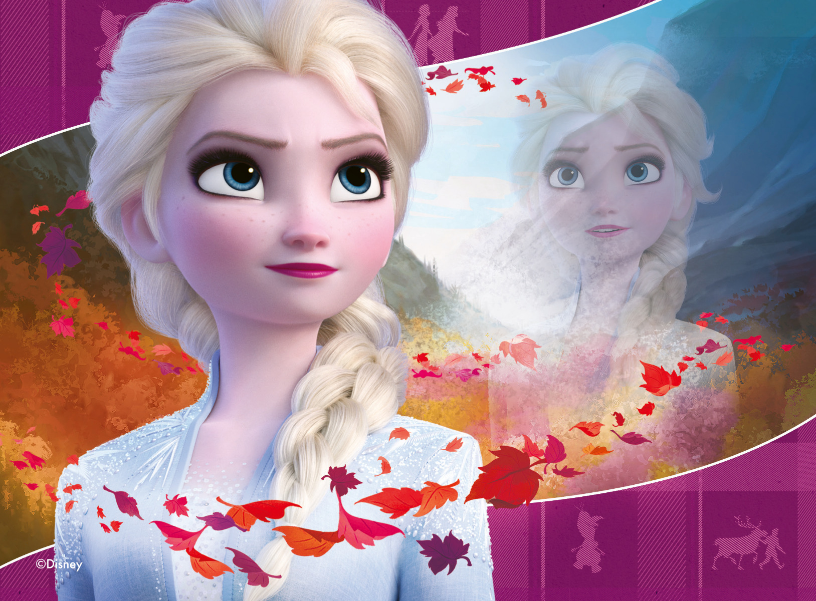 PUZZLE FROZEN II, 12/16/20/24 PIESE image 2