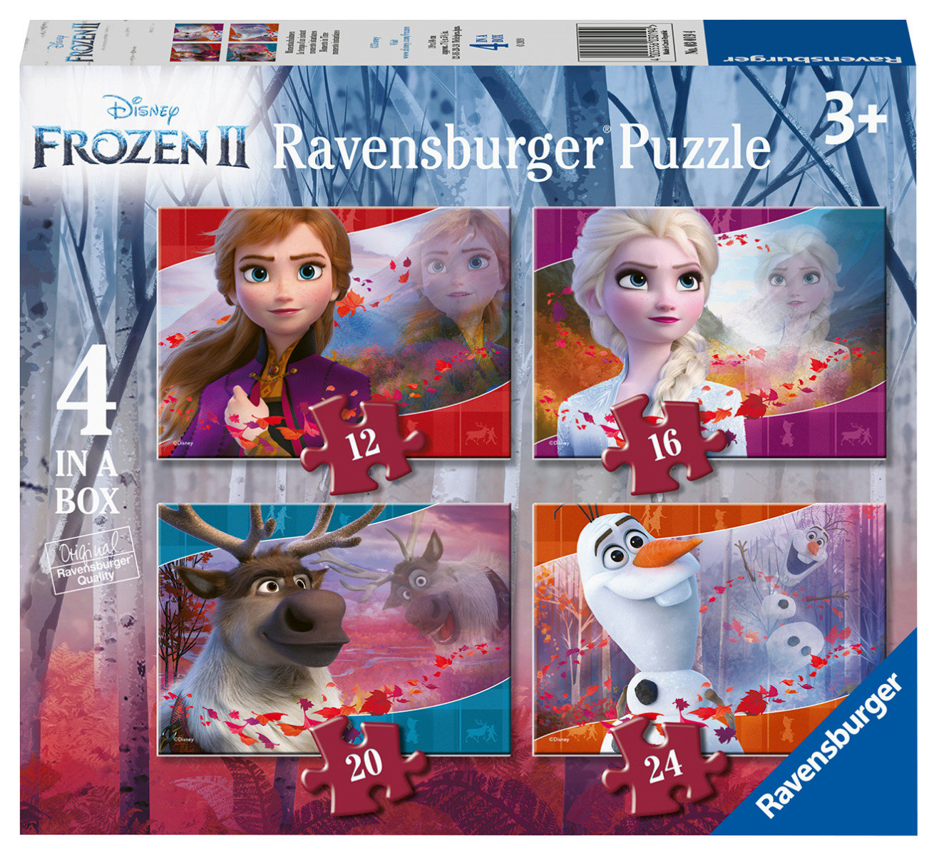 PUZZLE FROZEN II, 12/16/20/24 PIESE image 5