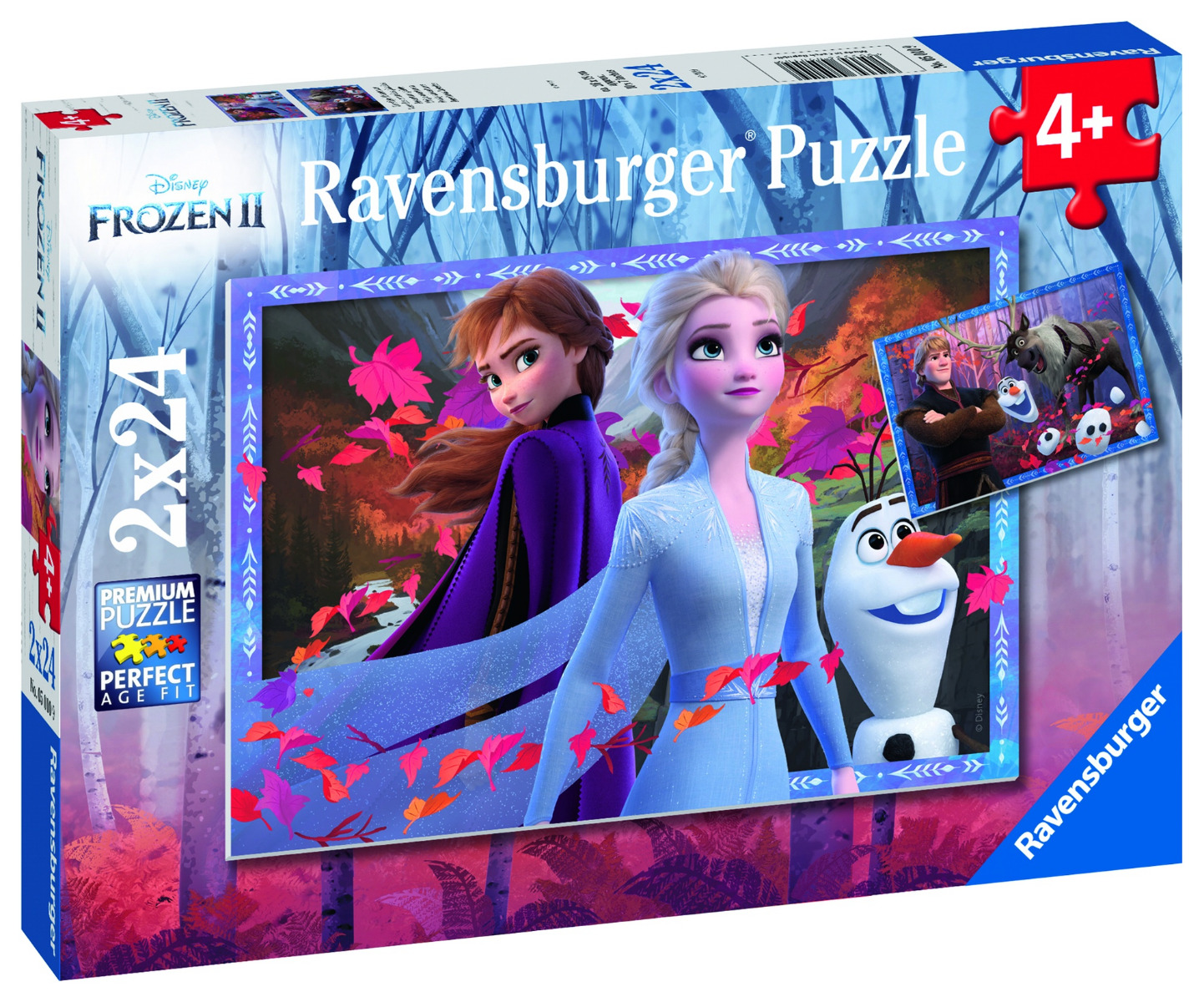 PUZZLE FROZEN II, 2x24 PIESE image 3