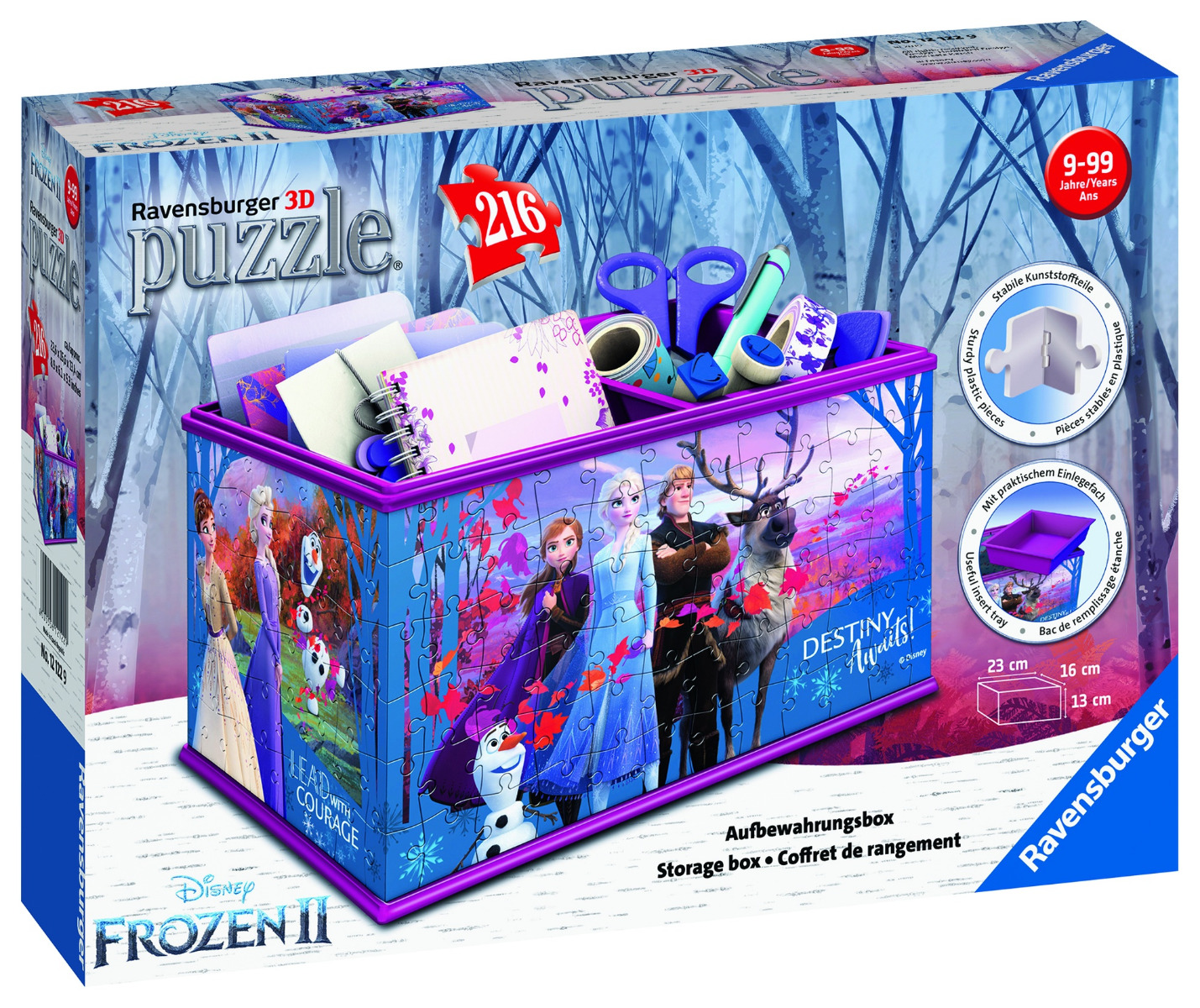 PUZZLE 3D CUTIE FROZEN II, 216PIESE image 1