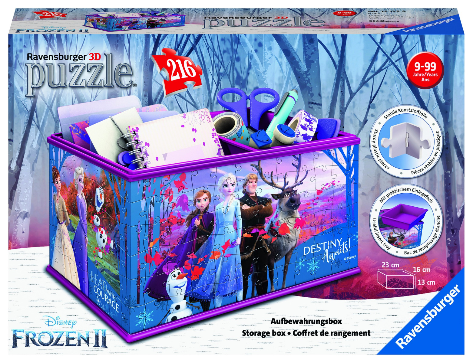 PUZZLE 3D CUTIE FROZEN II, 216PIESE image 2