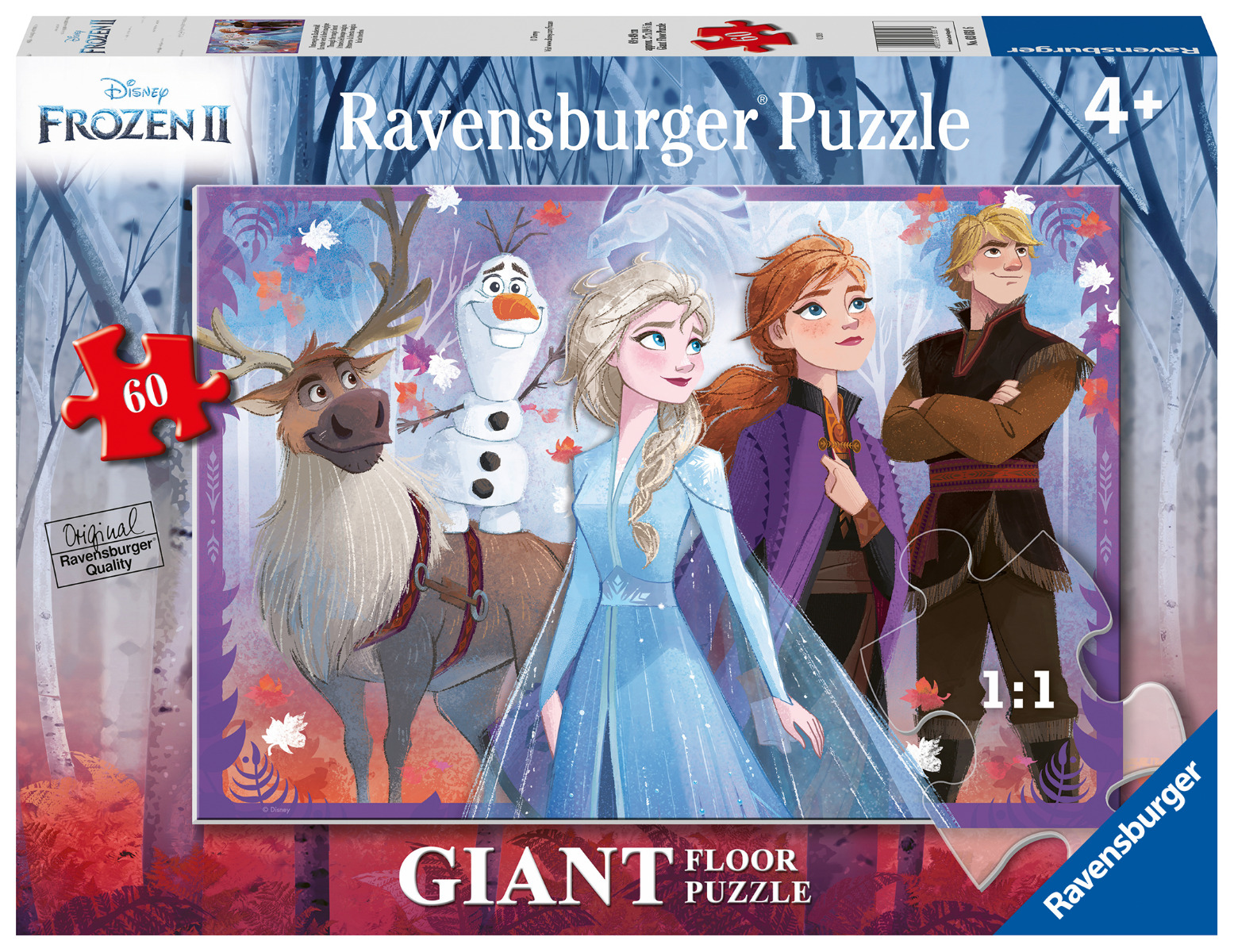 PUZZLE FROZEN II, 60 PIESE image 1