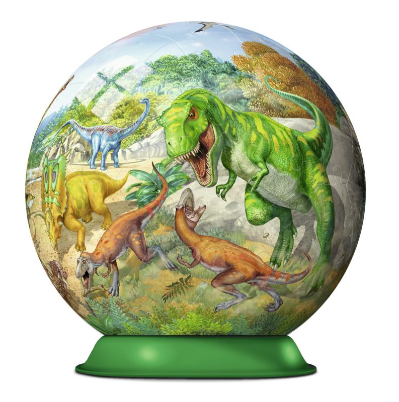 Puzzle 3D Dinozauri, 72 Piese