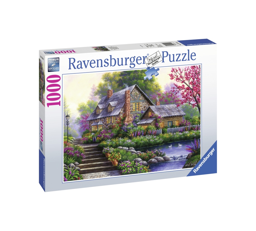 Puzzle Cabana Romantica, 1000 Piese image 1