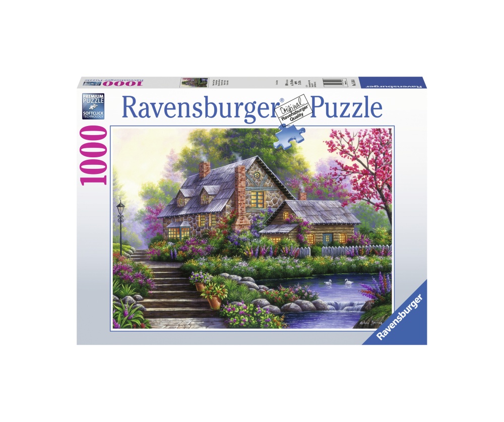 Puzzle Cabana Romantica, 1000 Piese image 2