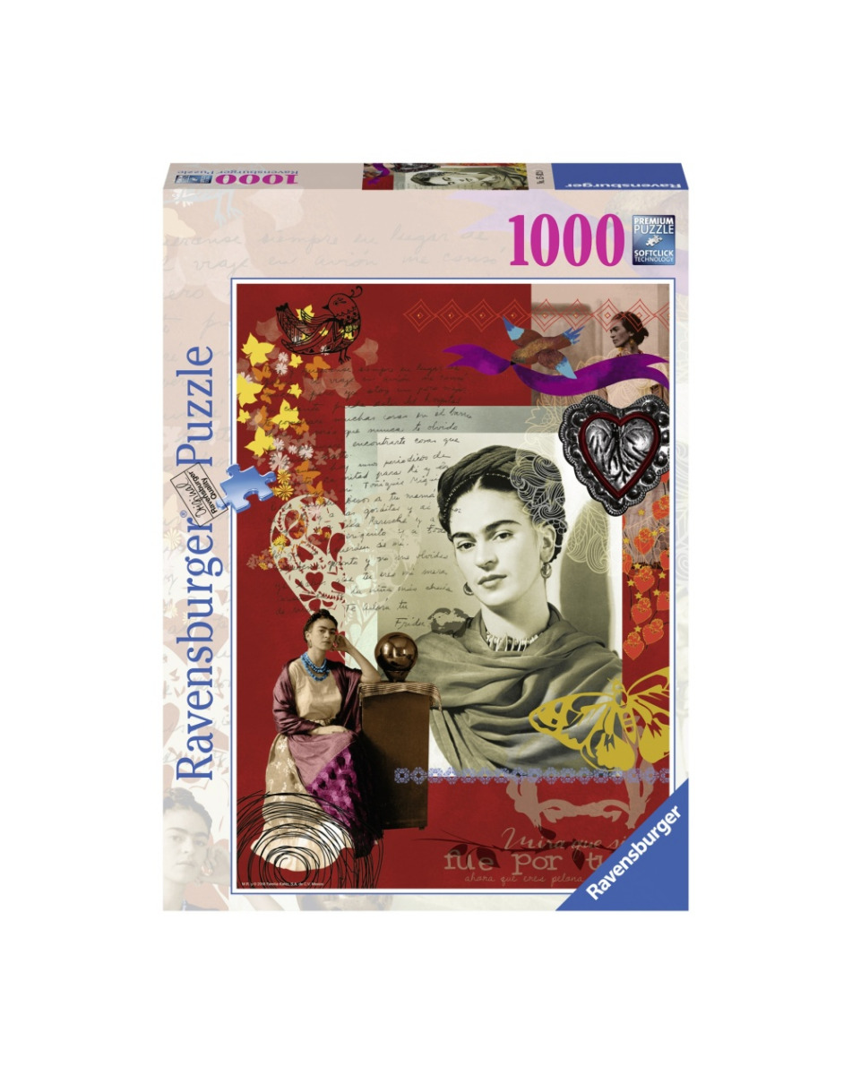 Puzzle Frida Kahlo, 1000 Piese image 2