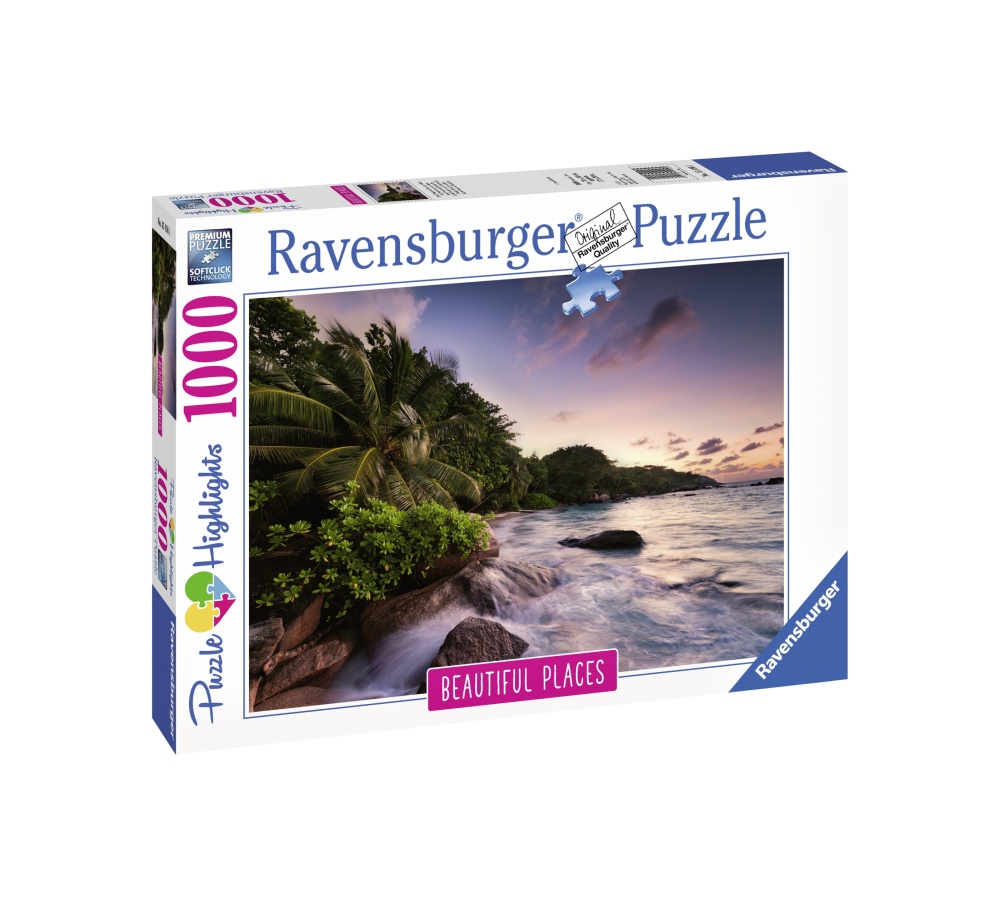 Puzzle Insula Praslin, 1000 Piese image 1