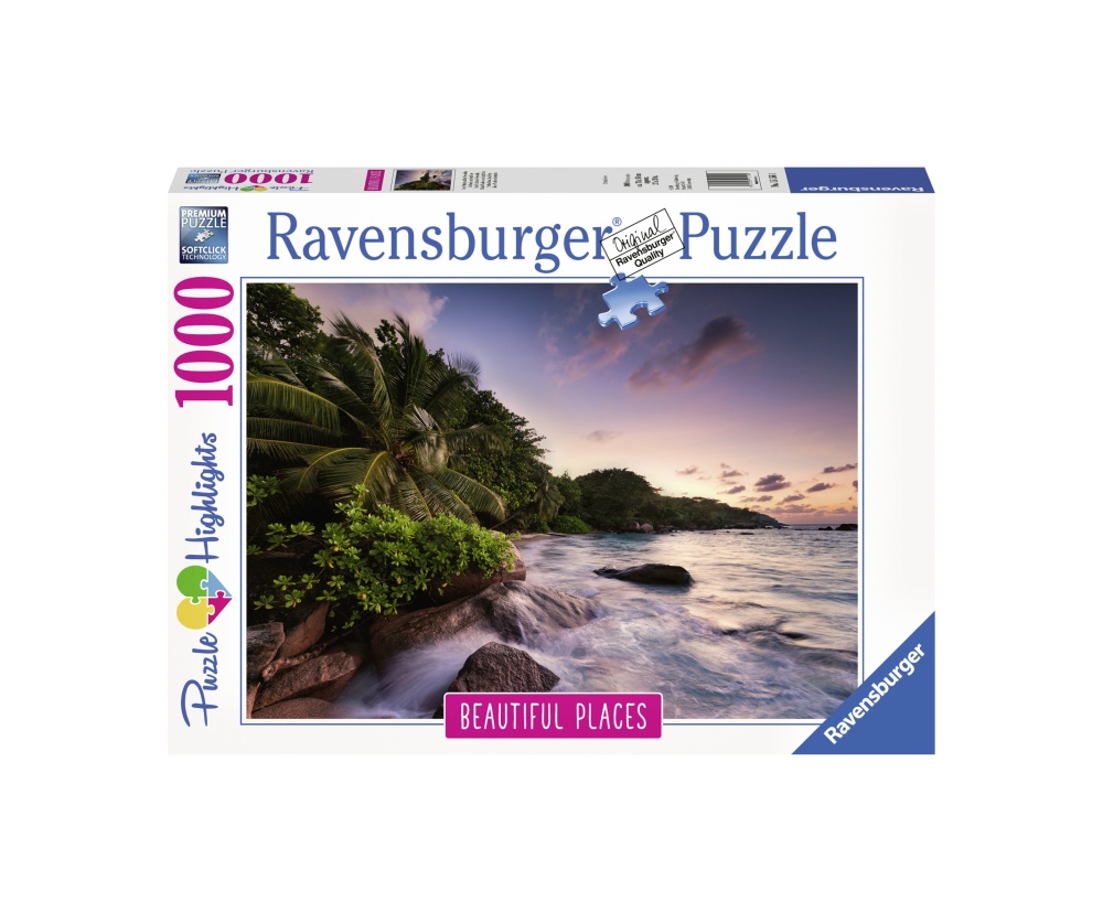 Puzzle Insula Praslin, 1000 Piese image 2