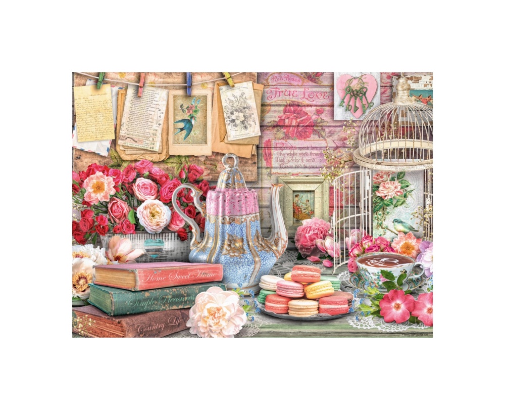 PUZZLE PETRECERE CU CEAI, 500 PIESE