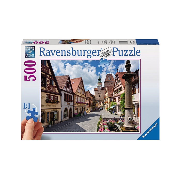 Puzzle Rothenburg, 500 Piese image 1