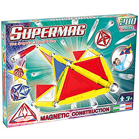 SUPERMAG TAGS PRIMARY - SET CONSTRUCTIE 200 PIESE image 3