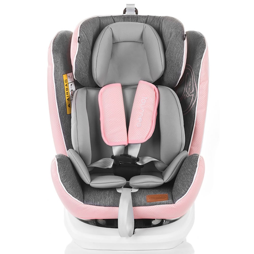 Scaun auto Chipolino Tourneo 0-36 kg rose pink cu sistem Isofix image 4