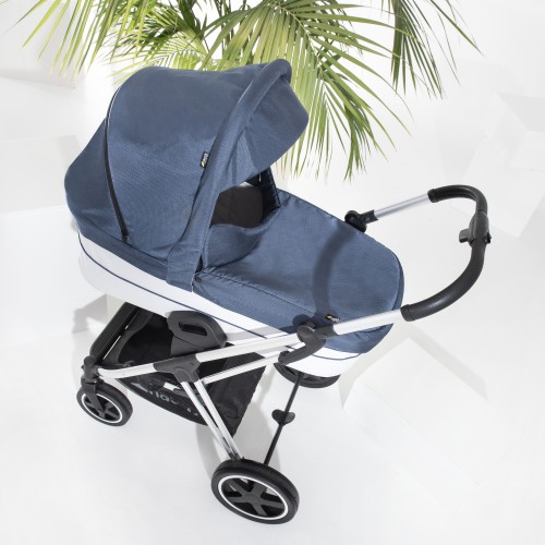 Cărucior 2in1 Mars Duoset Denim Silver