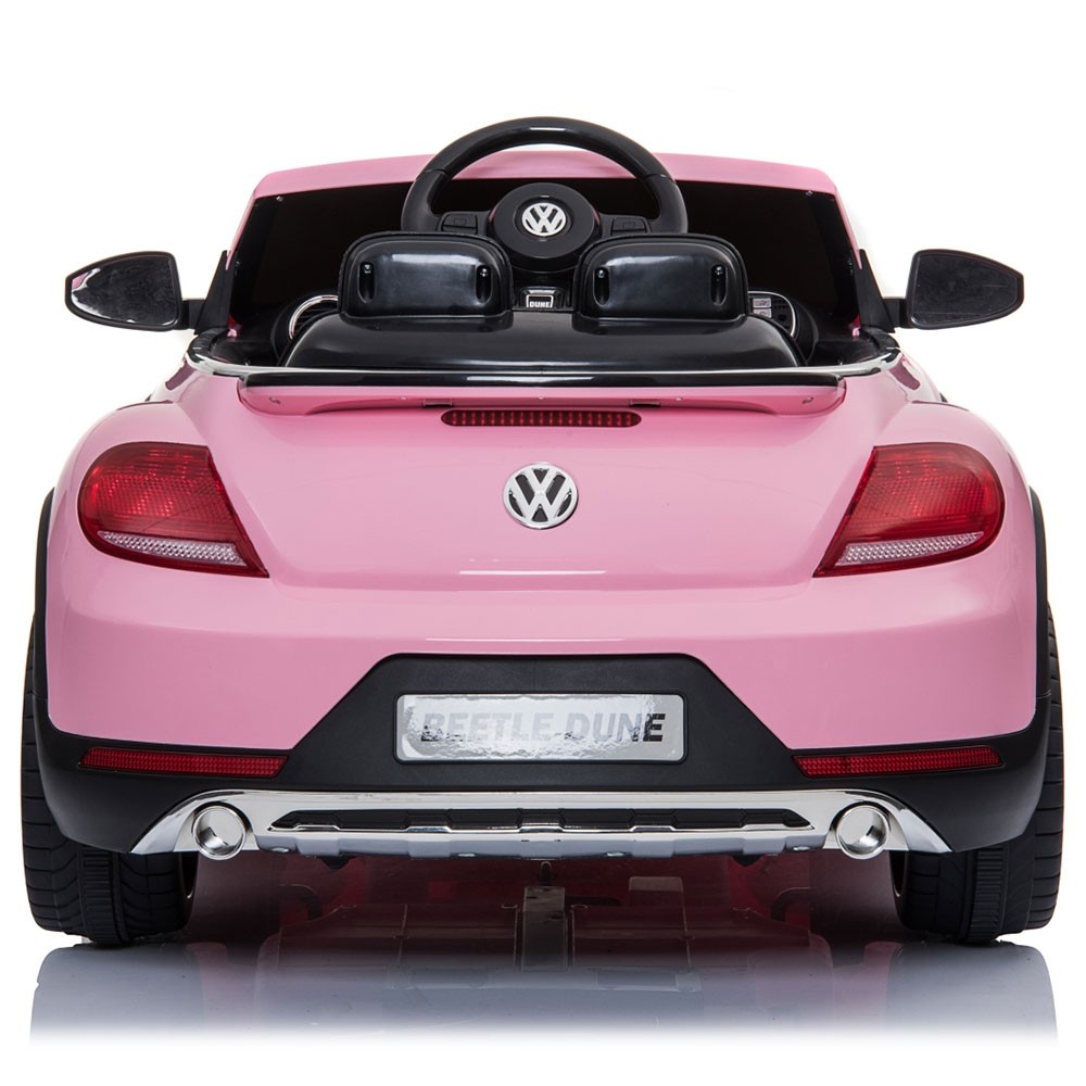 Masinuta electrica Chipolino Volkswagen Beetle Dune pink image 4