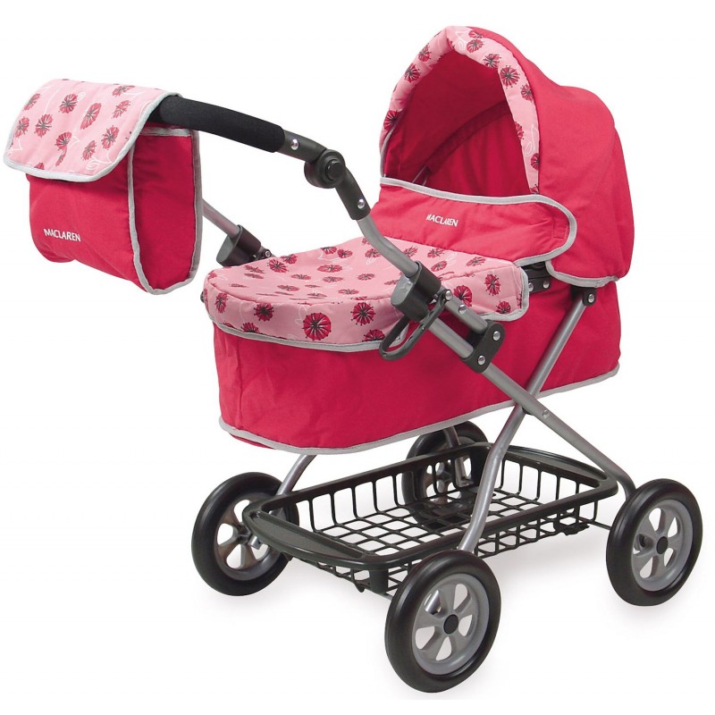 Carucior pentru papusi Maclaren Travelmate Pram Dandelion