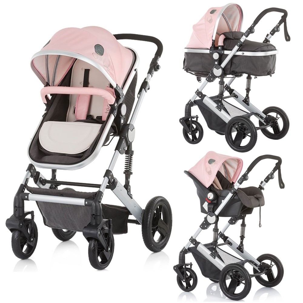 Carucior Chipolino Terra 2 in 1 rose pink