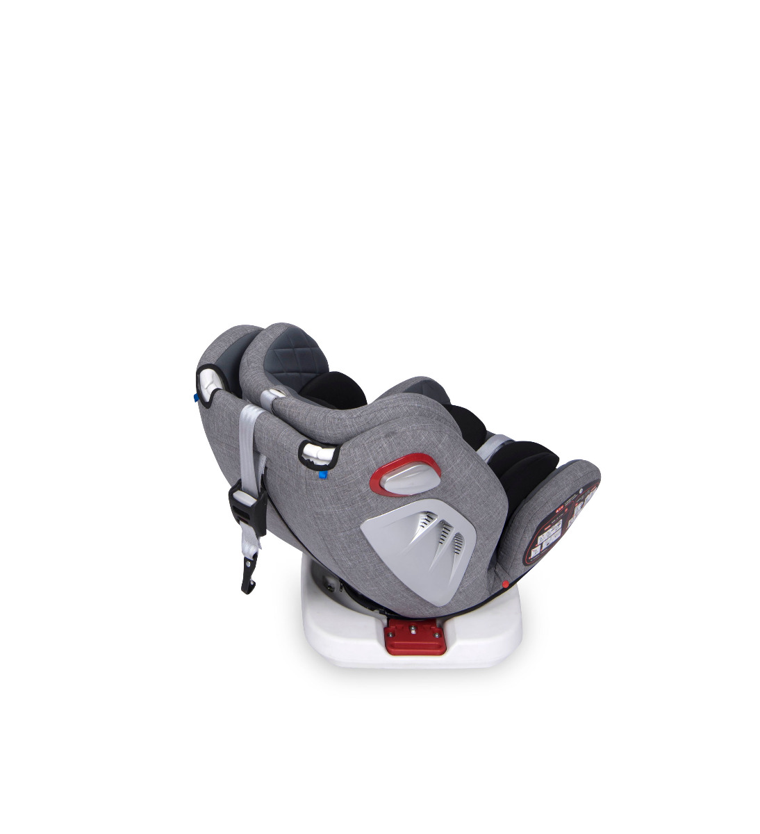 Scaun auto, Roto, Isofix, rotativ 360 grade, 0-36 Kg, Grey image 3