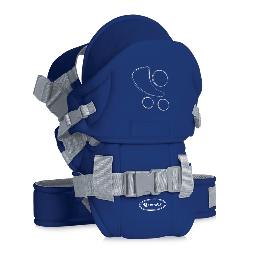 Marsupiu, Traveller Comfort, pana la 9 Kg, 3 pozitii, Blue