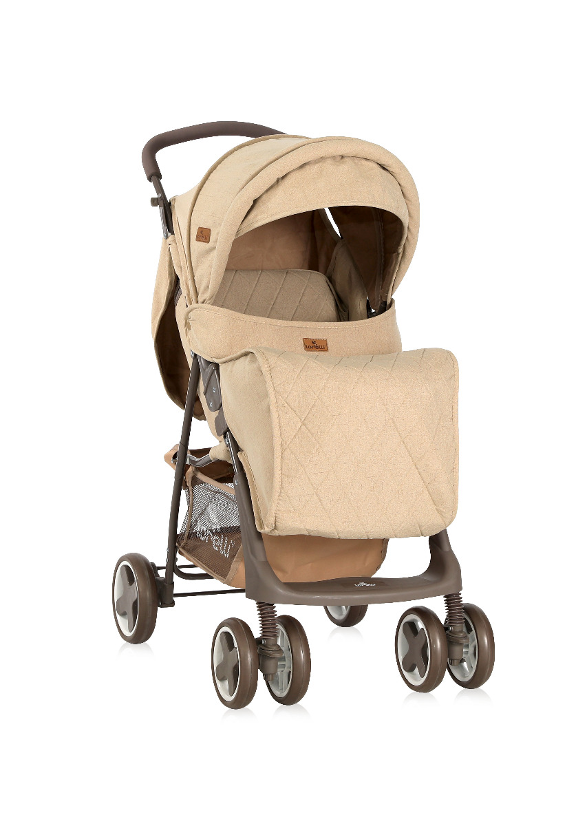 Carucior sport, Terra, cu husa de picioare, Beige