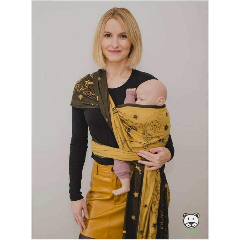 Luna Dream - Sling 3.6 m, Gold Jacquard image 7