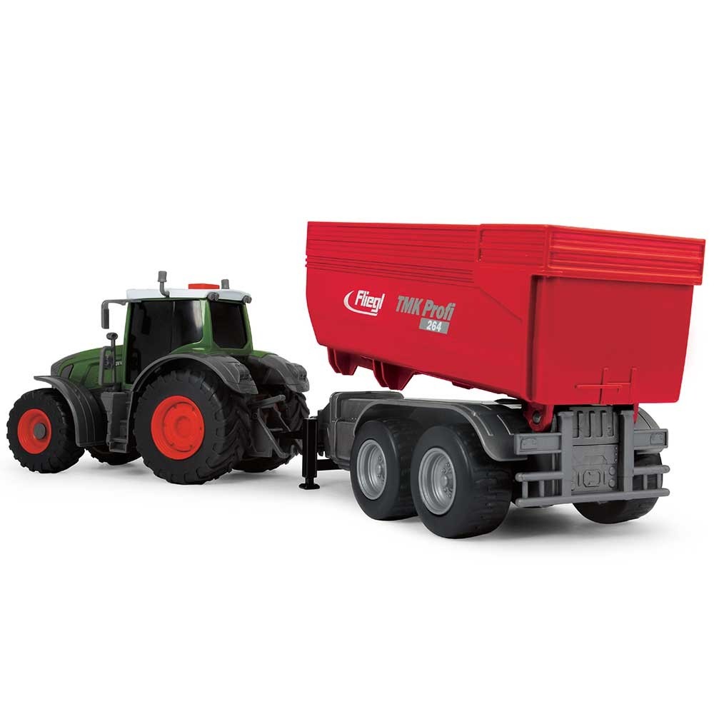 Tractor Dickie Toys Fendt 939 Vario cu remorca 41 cm image 5