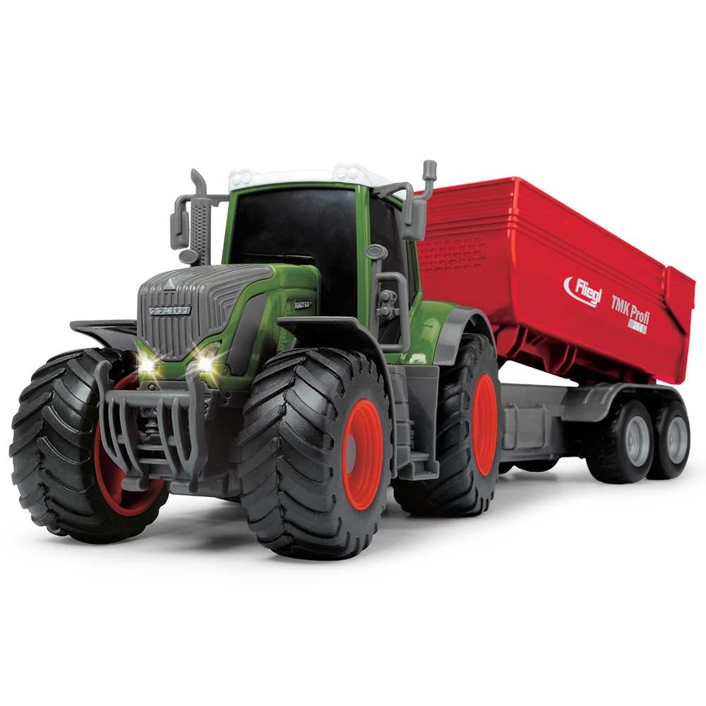 Tractor Dickie Toys Fendt 939 Vario cu remorca 41 cm image 7