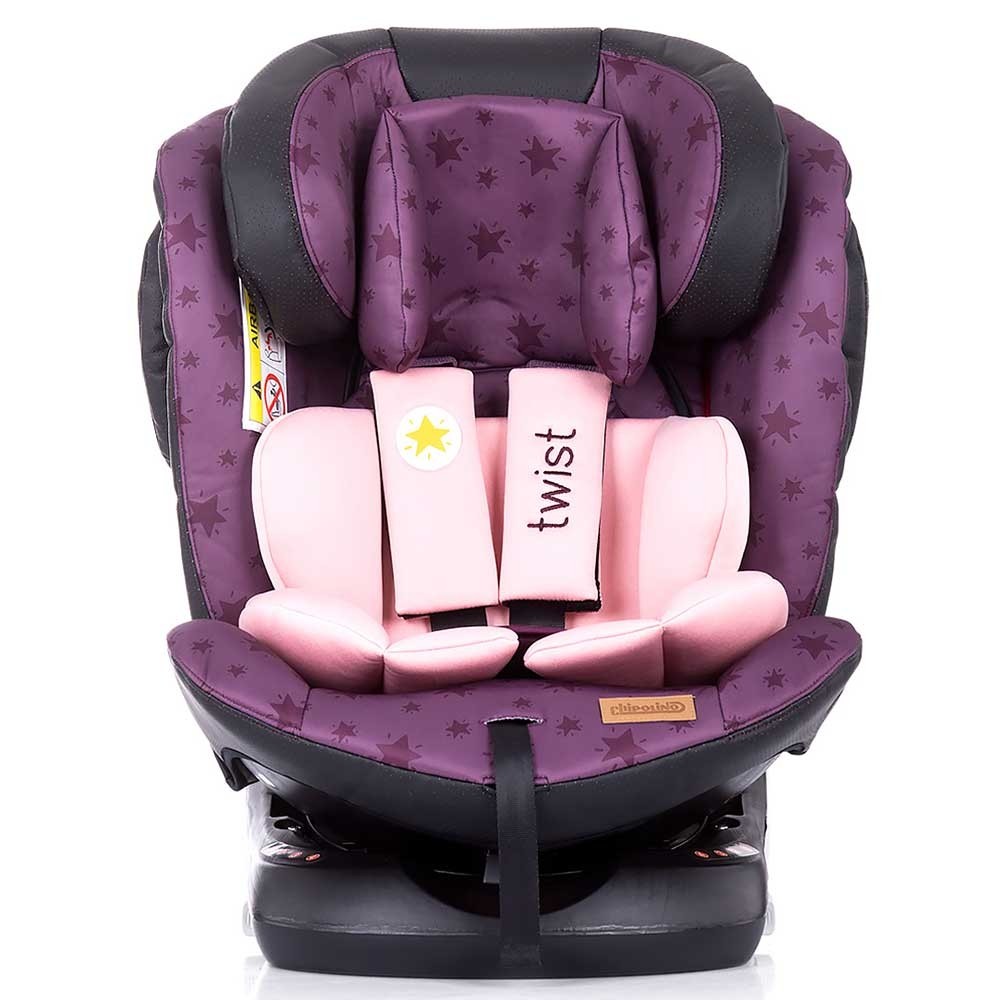 Scaun auto Chipolino Twist 0-36 kg orchid cu sistem Isofix image 5