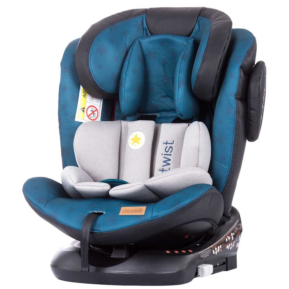 Scaun auto Chipolino Twist 0-36 kg ocean cu sistem Isofix image 6