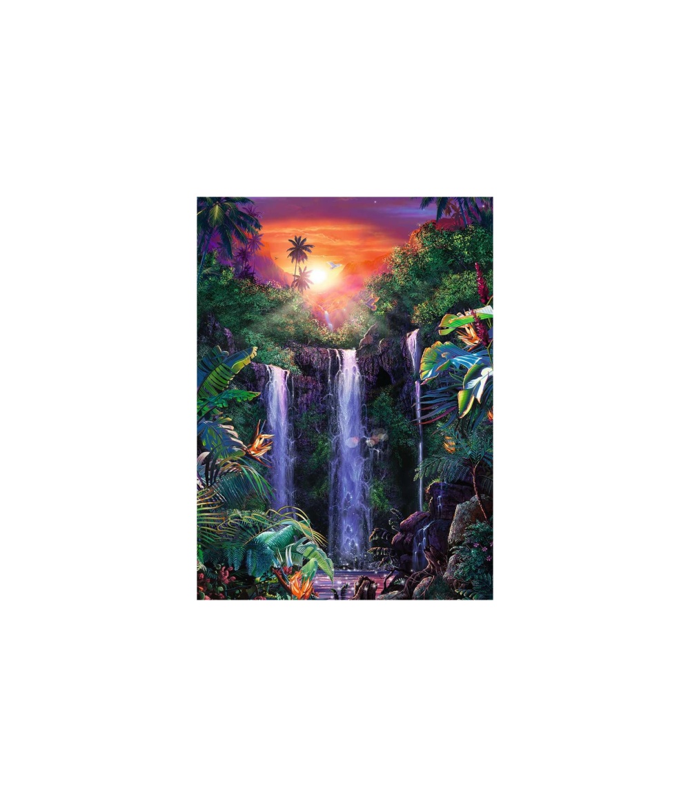 Puzzle Cascada In Jungla, 500 Piese