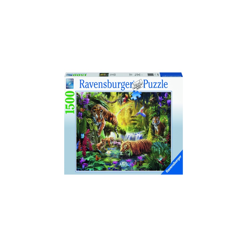 PUZZLE IAZ CU TIGRI, 1500 PIESE image 1