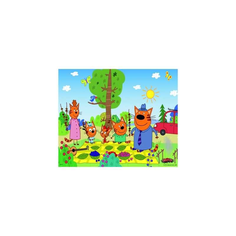 PUZZLE KID E CATS, 2x12 PIESE