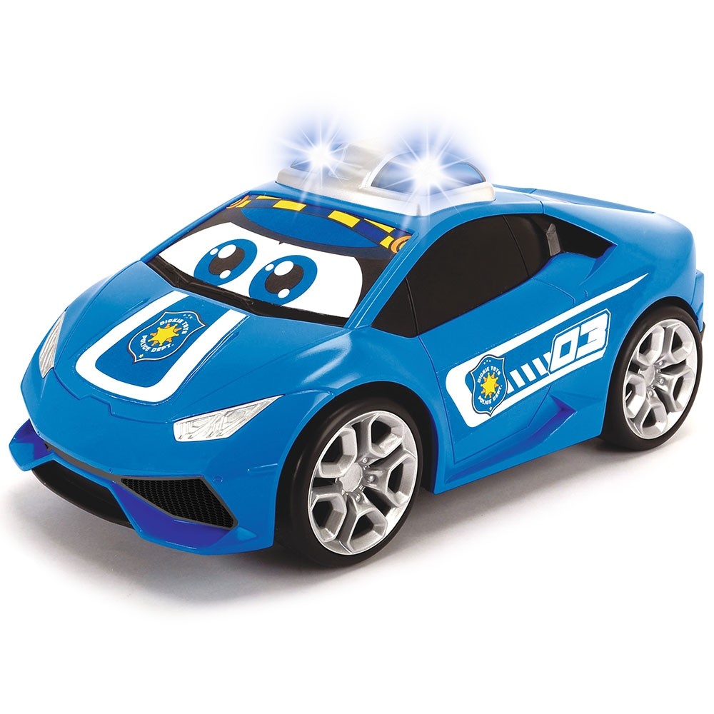 Masina Dickie Toys Happy Police Lamborghini Huracan cu telecomanda image 3