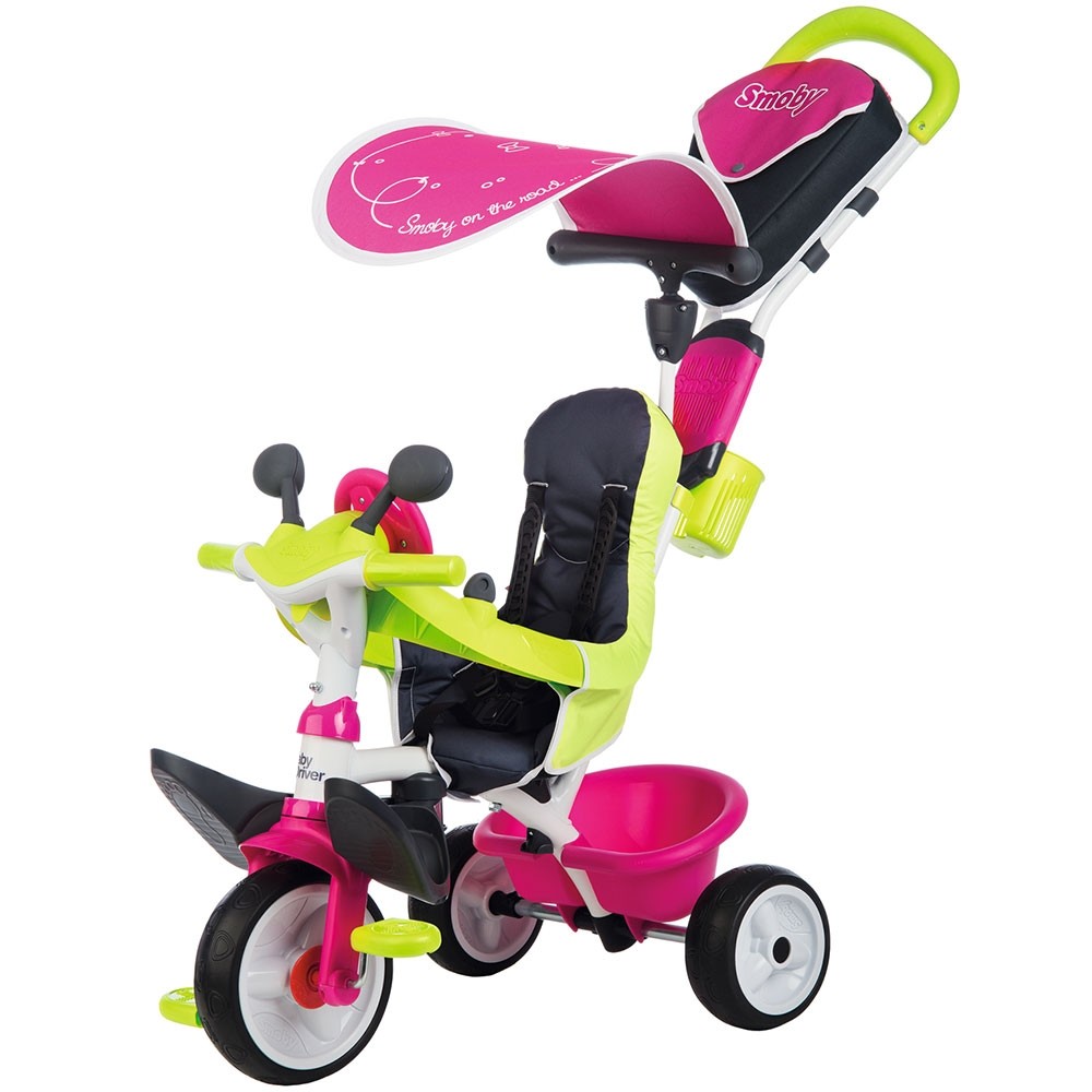 Tricicleta Smoby Baby Driver Comfort pink image 1