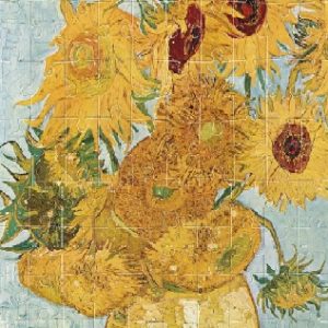 Puzzle Londji, Floarea soarelui- Van Gogh