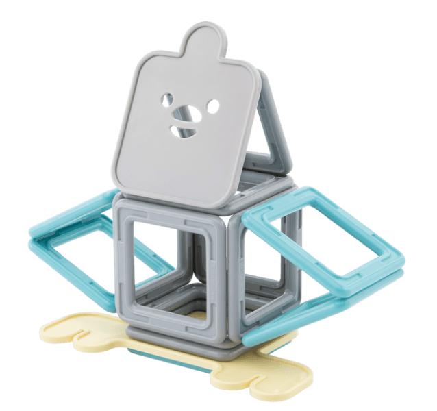 Set magnetic de construit- Magformers Animale, 40 piese image 2