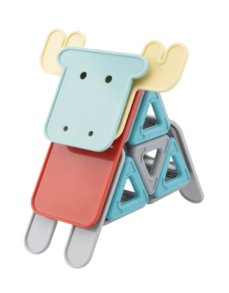 Set magnetic de construit- Magformers Animale, 40 piese image 3