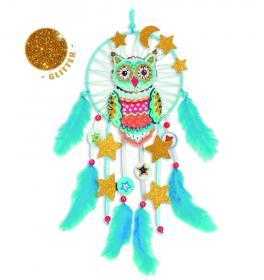 Set DIY Djeco, Dreamcatcher cu sclipici image 1