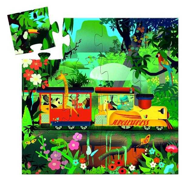 Puzzle Djeco - Locomotiva de tren image 1