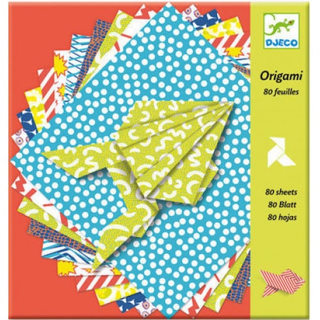 Hartie origami 80 coli Djeco