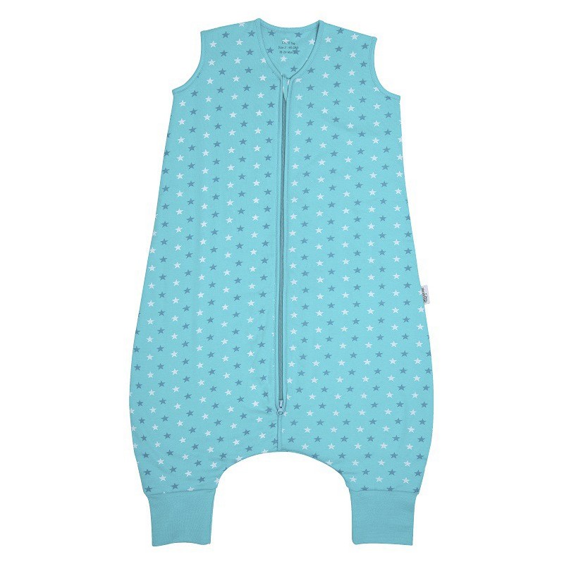 Sac de dormit cu picioruse Teal Stars 3-4 ani 2.5 Tog