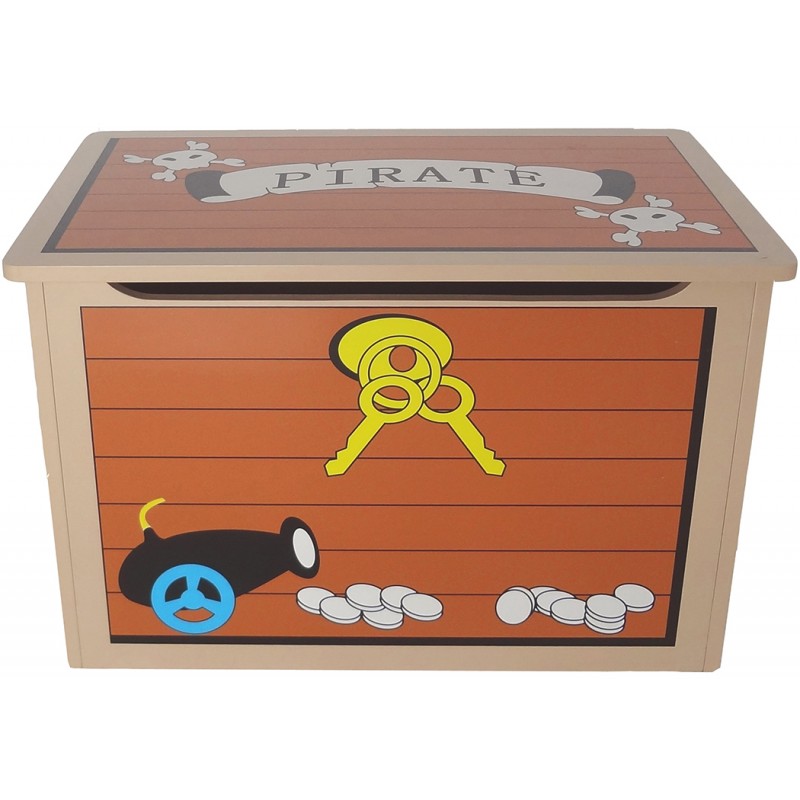 Ladita din lemn pentru depozitare jucarii Brown Treasure Chest