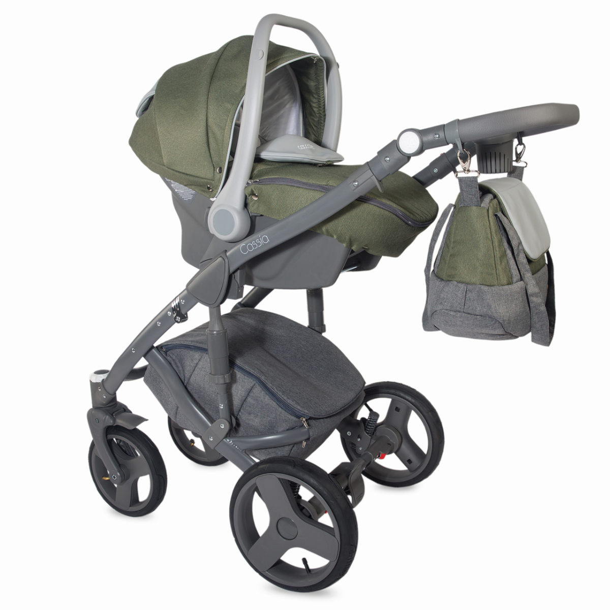 Carucior modular 3in1 Coccolle Cassia Khaki image 6