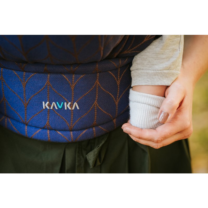 Kavka - Marsupiu ergonomic 2 in 1, Evening Braid image 2