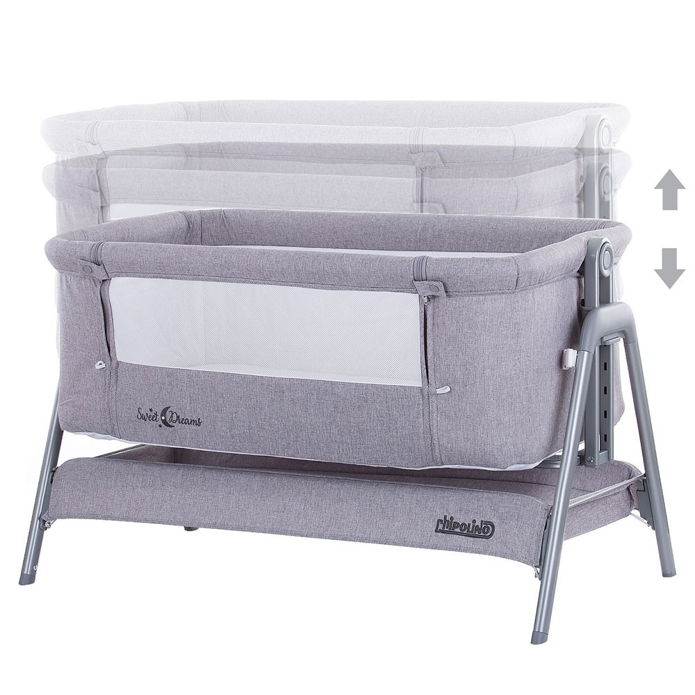 Patut Co-Sleeper Chipolino Sweet Dreams grey image 2