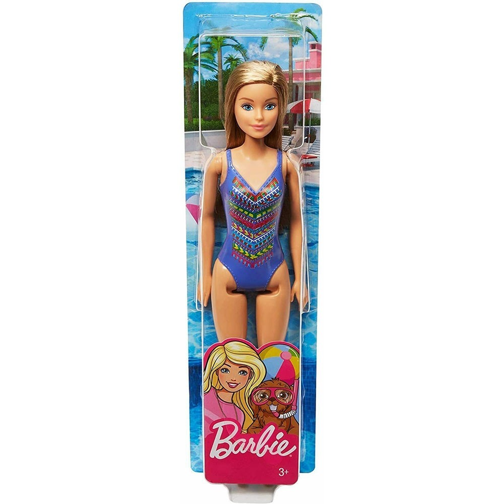 Papusa Barbie by Mattel Fashion and Beauty La plaja FJD97 image 5