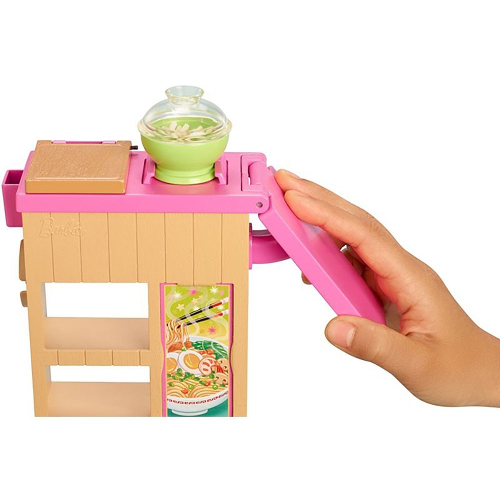 Set Barbie by Mattel Cooking and Baking Pregateste noodles cu papusa si accesorii image 3