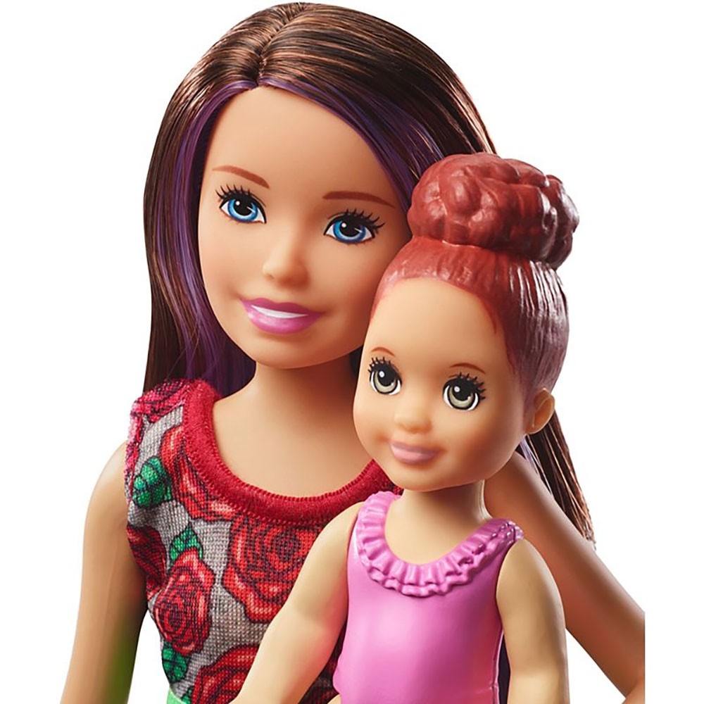 Set Barbie by Mattel Family Skipper Babysitter image 1